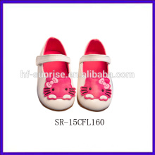 SR-15CFL160 new little girl princess shoes fashion princess shoes for girls cute cat litttle girl dress shoes